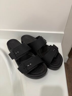 Crocs LiteRide Platform Slides – Size 11